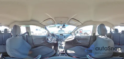 2019 Ford Fiesta Se из США, поврежденный, VIN 3FADP4BJ7KM144127